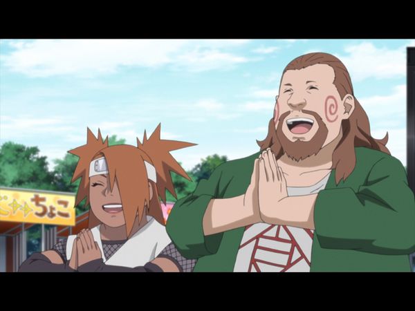Boruto - Día de Padres e Hijos y Marca Maldita - ¡A atragantarse! ¡El concurso de comida!