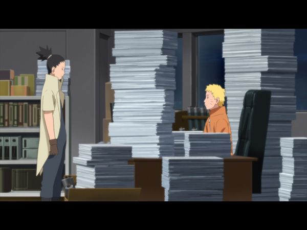 Boruto - Crónicas de Konoha - La reunión de ascenso a Chunin