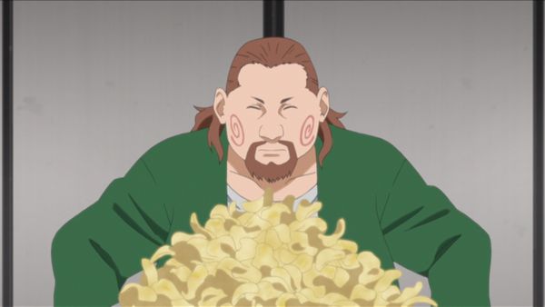 Boruto - Crónicas de Konoha - Los pergaminos ninjas vaporizantes: ¡Papas fritas y la roca gigante!