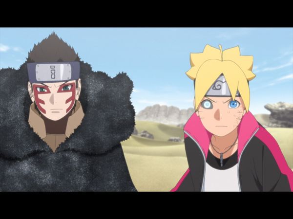 Boruto - Konohamaru y Remon |Misión de escolta del Una Cola - Boruto y Shinki