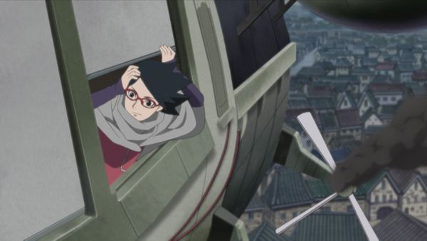 Boruto - Activación de Kara - Escapando de la red atrapadora