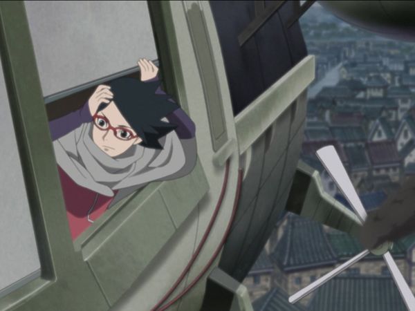 Boruto - Activación de Kara - Escapando de la red atrapadora