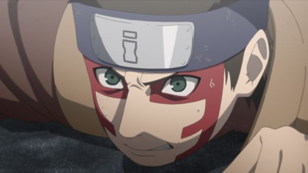 Boruto - Activación de Kara - Misión en conjunto con la arena