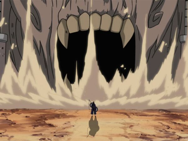 Naruto Shippuden - EL ATAQUE DE LA ESTATUA GEDO