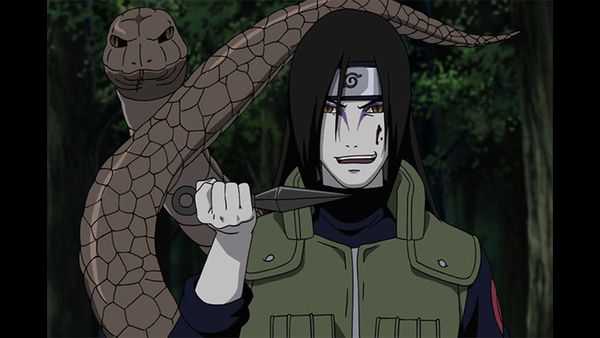 Naruto Shippuden - KAKASHI:SOMBRA DE LOS CAZADORES ESPECIALES ANBU, EL NINJA PERVERSO OROCHIMARU