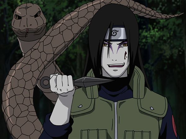 Naruto Shippuden - KAKASHI:SOMBRA DE LOS CAZADORES ESPECIALES ANBU, EL NINJA PERVERSO OROCHIMARU