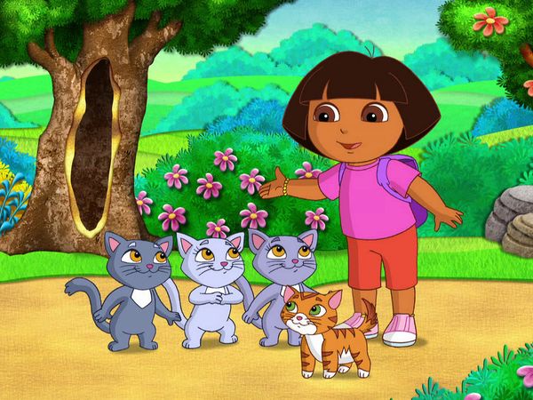 Dora The Explorer LT - Gatitos en Mitones