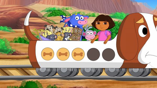 Dora The Explorer LT - Cachorros en abundancia