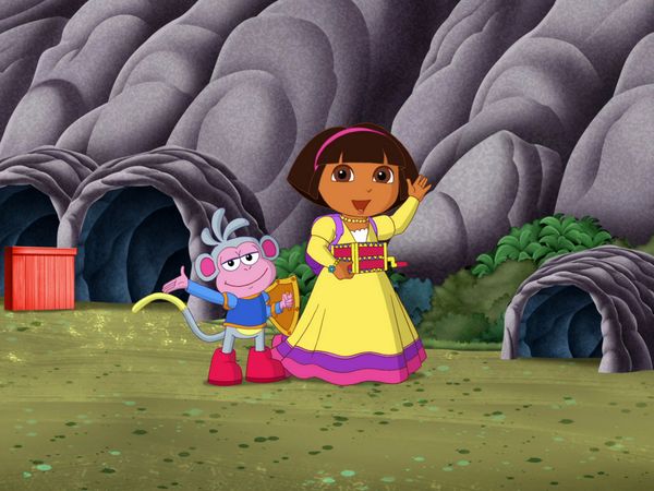 Dora The Explorer LT - ¡Dora salva la tierra de los cuentos de hadas! - Parte 2