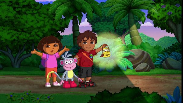 Dora The Explorer LT - La aventura de la luz nocturna de Dora