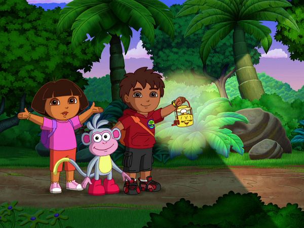 Dora The Explorer LT - La aventura de la luz nocturna de Dora