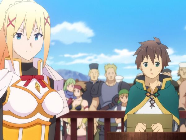KonoSuba! Un mundo maravilloso - Liberadme de esta injusticia judicial