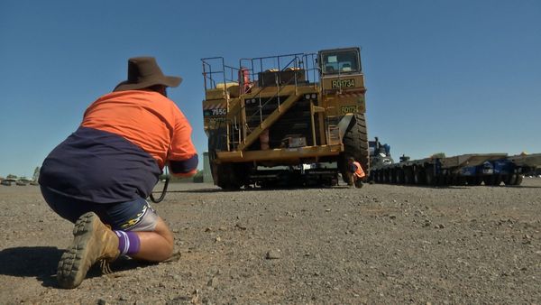 Outback Truckers - Ostriches on the Move