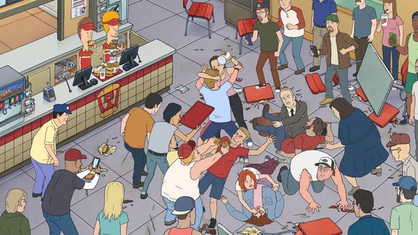 Mike Judge's Beavis & Butt-Head - Negar servicio/Estúpido bajando