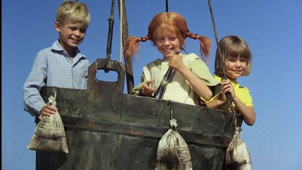 Pippi Calzaslargas - Pippi va en globo
