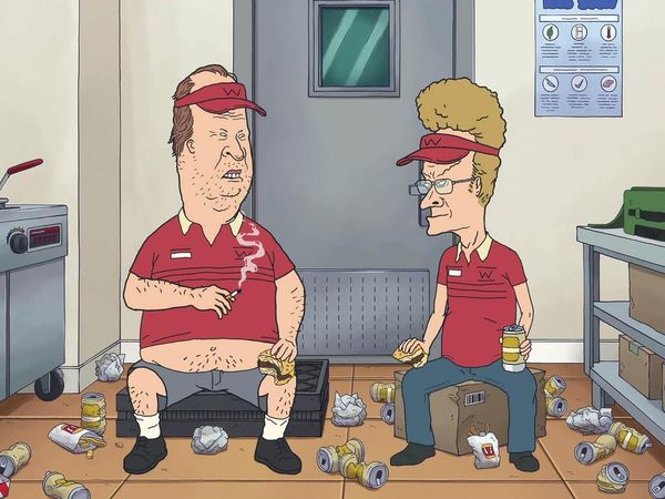 Mike Judge's Beavis & Butt-Head - Trabajo desde casa / B y B