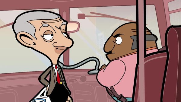 Mr. Bean Animated - Viaje en autobús