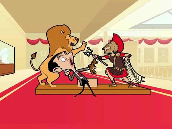 Mr. Bean Animated - Bean En el museo
