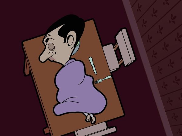 Mr. Bean Animated - La cama