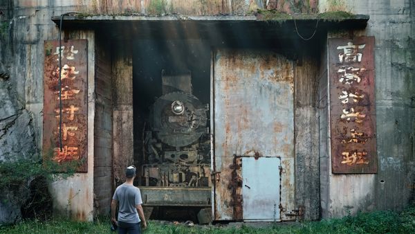 Exploring the Unbeaten Path - Exploring a secret military underground train workshop