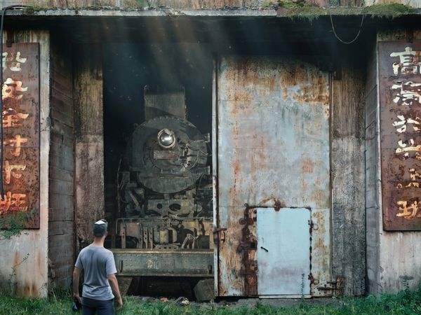 Exploring the Unbeaten Path - Exploring a secret military underground train workshop