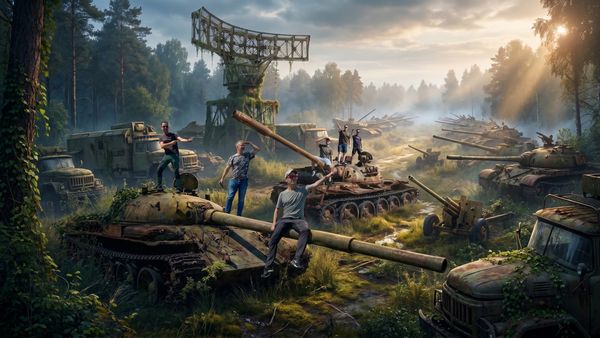 Exploring the Unbeaten Path - Abandoned Armies: Soviet Tanks & Saddam’s Rusting War Machines