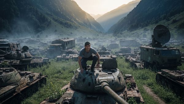 Exploring the Unbeaten Path - Hundreds of old Soviet Military Vehicles Discovered