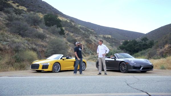 Head 2 Head - 2017 Audi R8 V10 Spyder vs. 2017 Porsche Turbo Cabriolet