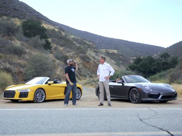 Head 2 Head - 2017 Audi R8 V10 Spyder vs. 2017 Porsche Turbo Cabriolet