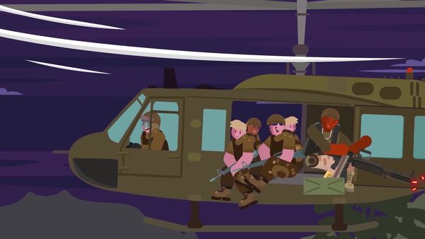 The Infographics: Military & Government - Weirdest Military Weapons from WWI and the Infamous Air Assault Disaster