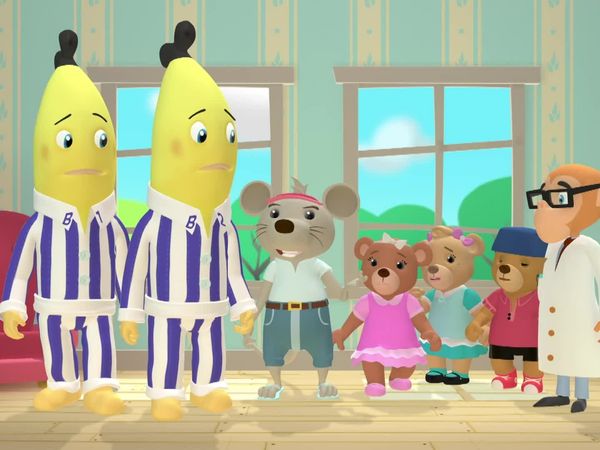 Bananas de Pijamas - A nova bicicleta; As bananas do jardim