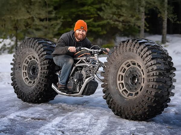 Grind Hard Plumbing Co - Monster Chopper Finished Exhaust and Steering