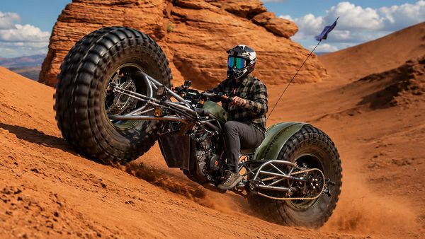 Grind Hard Plumbing Co - Monster Chopper Full Send in the Sand Dunes