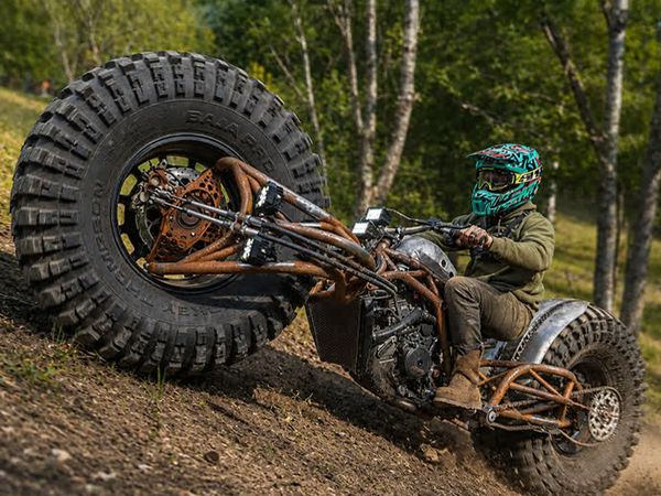 Grind Hard Plumbing Co - Can the Monster Chopper Hill Climb?