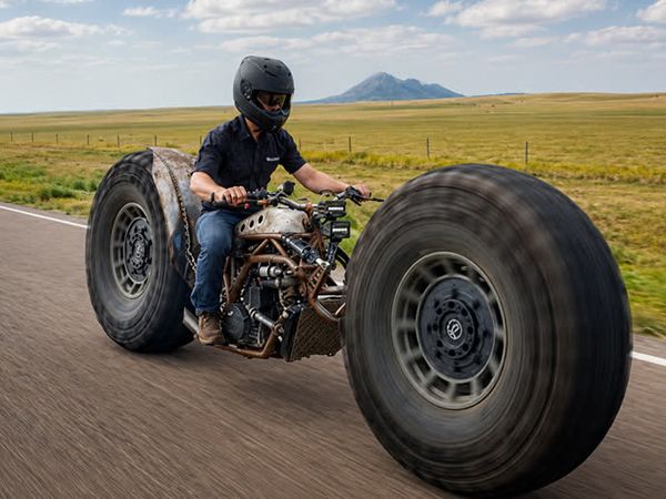 Grind Hard Plumbing Co - Monster Chopper Hits the Streets of Sturgis