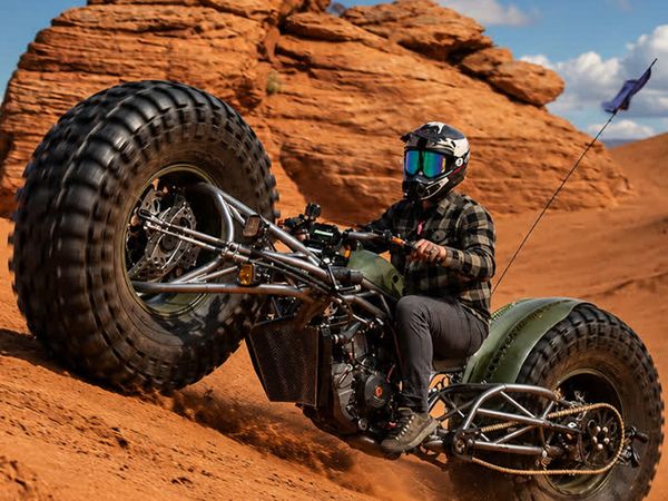Grind Hard Plumbing Co - Monster Chopper Full Send in the Sand Dunes
