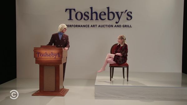 Tosh.0 - October 9, 2018 - Naked Hanging Artist
