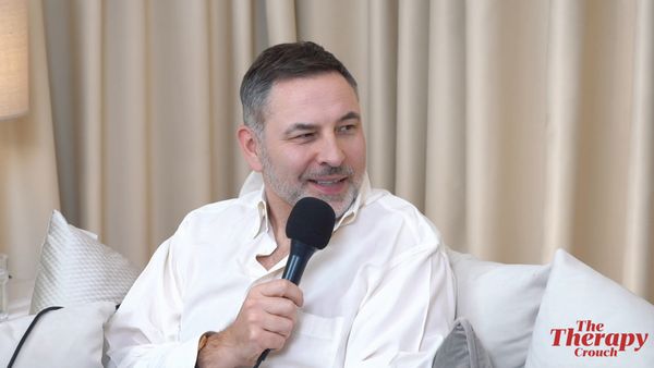 The Therapy Crouch - David Walliams Talks Swimming the Channel, Austin Powers, Matt Lucas and Astrochimp!