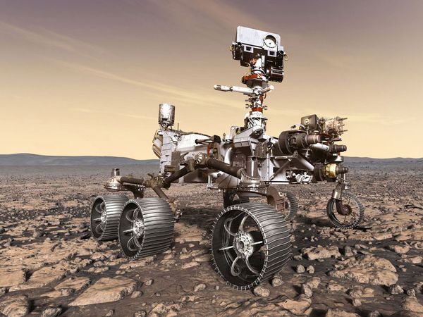 Wettlauf zum Roten Planeten - Der rote Planet