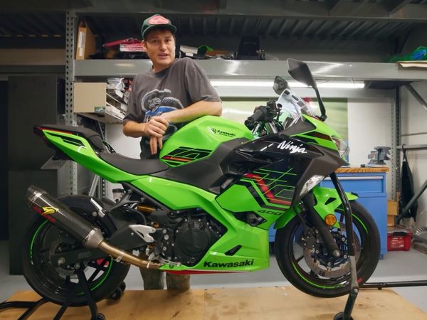 Big Time Presents: Motorcycle Builds - Upgrading my Beginner Ninja into a Legit Race Bike