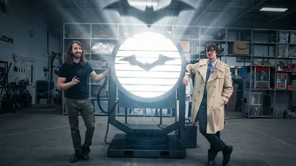 Hacksmith Industries - Building the Giant Bat Signal