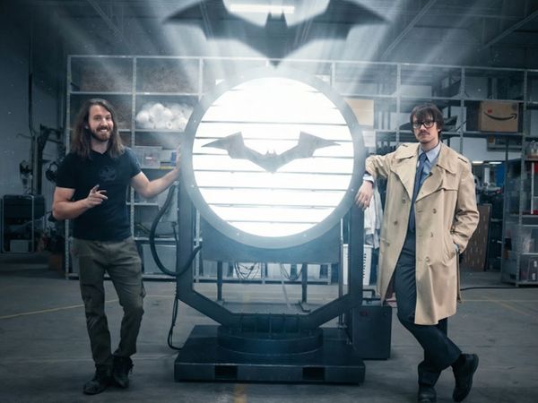 Hacksmith Industries - Building the Giant Bat Signal