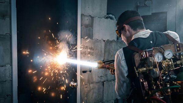Hacksmith Industries - Building the Retractable Plasma Lightsaber
