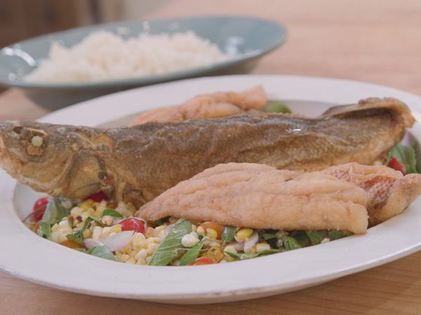 Rachael Ray's Meals in Minutes - Thai One On: Fish Salad with Salty Sweet Dressing