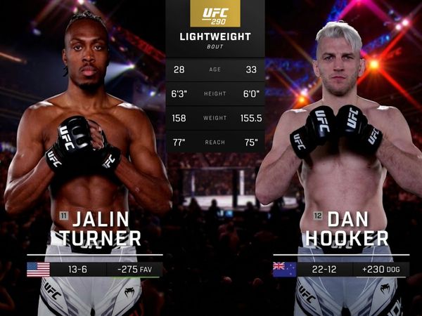 290: Jalin Turner vs. Dan Hooker Main Card - 290: Jalin Turner vs. Dan Hooker Main Card
