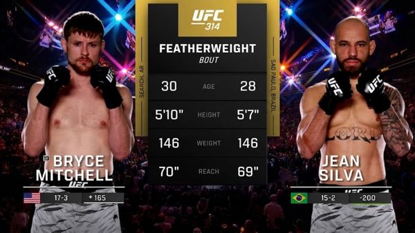 314: Bryce Mitchell vs. Jean Silva Main Card - 314: Bryce Mitchell vs. Jean Silva Main Card