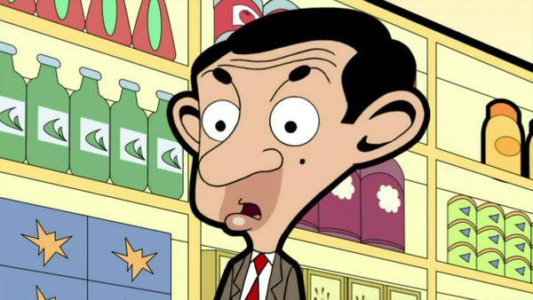 Mr. Bean Animated - Miedoso Bean