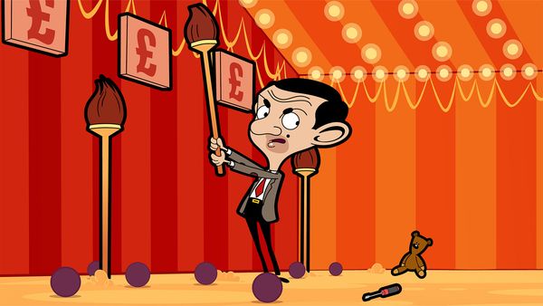 Mr. Bean Animated - Tiro al coco