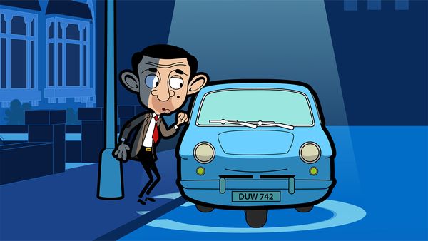 Mr. Bean Animated - Guerra de coches