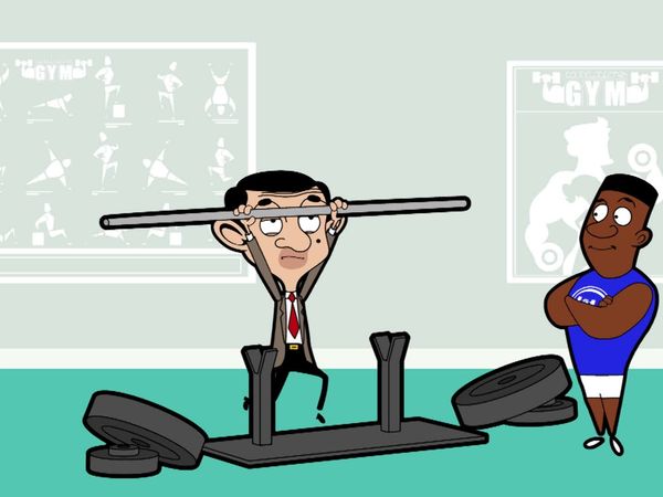 Mr. Bean Animated - Musculoso Bean